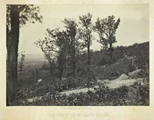 Barnard George Gallery: The Crest of Mission Ridge, 1864 / 66. Creator: George N. Barnard