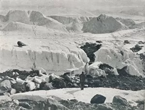 Crevassed Ice at Entrance to Priestley Glacier, c1911, (1913). Artist: G Murray Levick