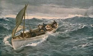Fisherman Gallery: The Crew, 1902, (c1930). Creator: Charles Napier Hemy