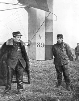 The crew of the first aircraft to shoot down another aeroplane, 1914 The crew of the first aircraft to shoot down another aeroplane, 1914