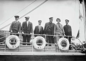 Crewmen Prints: Crew of Lundin Boat, A.J. Meldrum, Chas