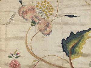 Crewel Work Prints: Crewel Embroidery, c. 1936. Creator: Phyllis Dorr