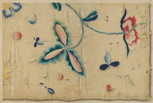 Crewel Work Prints: Crewel Embroidery, c. 1937. Creator: Betty Fuerst