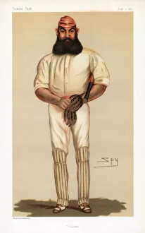 Images Dated 7th January 2009: Cricket, 1877. Artist: Spy