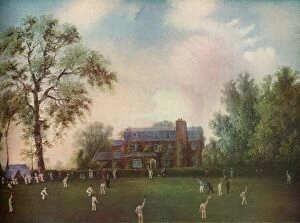 Cloudy Gallery: Cricket at Gads Hill Place, Rochester, c1868