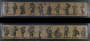 Tradesman Prints: The Cries of Paris, 1633. Creator: A Doy