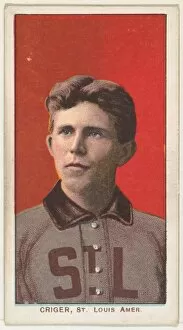 Criger, St. Louis, American League, from the White Border series (T206) for the America