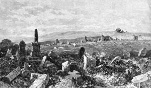 H Rc Prints: The Crimea Revisited: graves of British soldiers, 1869. Creator: Unknown