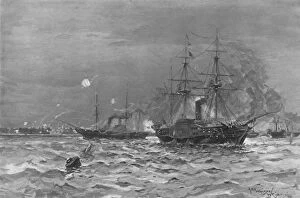 Naval Ship Gallery: The Crimean War, 1854-56, The Bombardment of Sveaborg by the Baltic Fleet, (1901)
