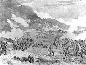 Crimea Ukraine Prints: The Crimean War, 1854-56: The Taking of Sebastopol: Storming the Redan, September 8