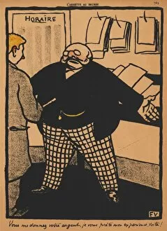 Crimes and Punishments XII, 759: You give me your money, 1869. Creator: Felix Vallotton