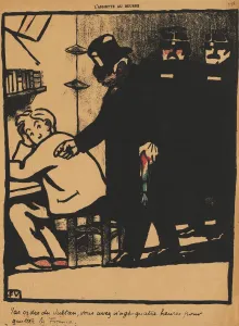 Crimes and Punishments XXI, 778: By order of the Sultan, 1869. Creator: Felix Vallotton