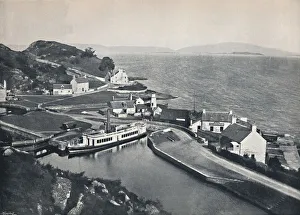 George Newnes Ltd Gallery: Crinan - The Western Terminus of the Canal and the Sound of Jura, 1895