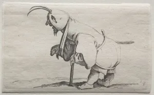 Cripple with a Hood. Creator: Jacques Callot (French, 1592-1635)