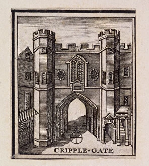 Cripplegate Gallery: Cripplegate, London, 1750