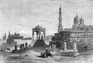 Necropolis Prints: The Crisis in Egypt: Tombs of the Caliphs, Cairo, 1881. Creator: Unknown