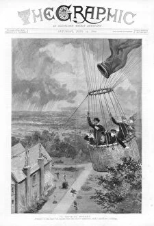 Balloonist Collection: A Critical Moment, 1890
