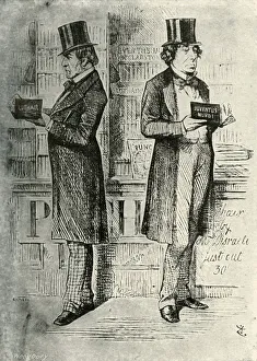 London Charivari Gallery: Critics, c1870, (c1897). Artist: E&S Woodbury