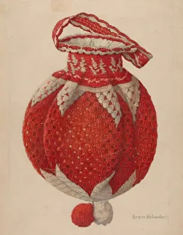 Crocheted Handbag, 1935 / 1942. Creator: Erwin Schwabe