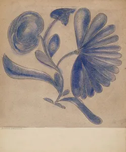 Delasser Yolande Prints: Crock, 1936. Creator: Yolande Delasser