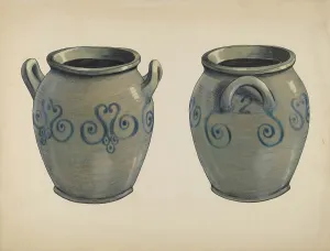 Weiss Fred Prints: Crock, c. 1936. Creator: Fred Weiss