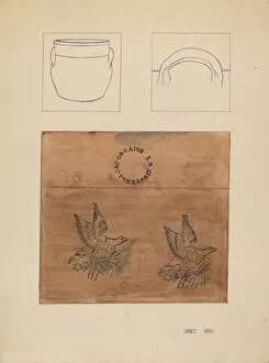 Sketching Gallery: Crock, c. 1937. Creator: Janet Riza