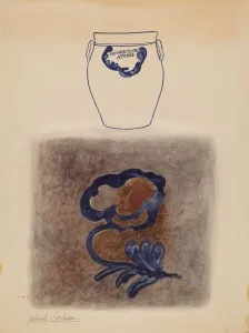 Delasser Yolande Prints: Crock, c. 1938. Creator: Yolande Delasser