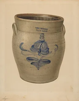Capelli Giacinto Gallery: Crock, c. 1940. Creator: Giacinto Capelli