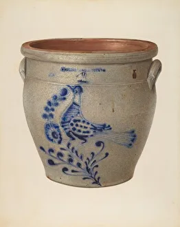 Goldberg Isadore Prints: Crock, c. 1941. Creator: Isadore Goldberg