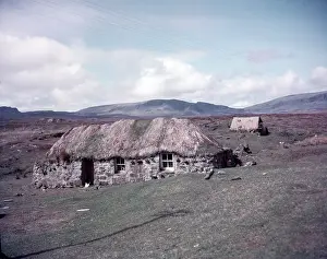 Remote Prints: Crofter's hut at Rigg, Isle of Skye