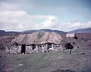 Remote Prints: Crofter's hut at Rigg, Isle of Skye