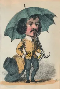 Alfred Crowquill Gallery: Cromwell, 1856. Artist: Alfred Crowquill