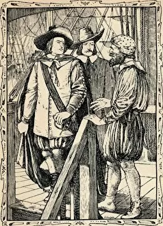 Cromwell and Hampden, 1902. Artist: Patten Wilson