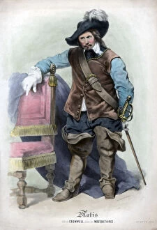 The part of Cromwell, in the Musketeers.Artist: Matis