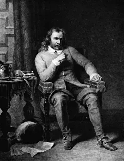 Refusal Prints: Cromwell Resolving to Refuse the Crown, c1858, (1911). Artist: Charles Lucy