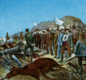 In Cronjes Laager after Surrender, 1900 In Cronjes Laager after Surrender, 1900