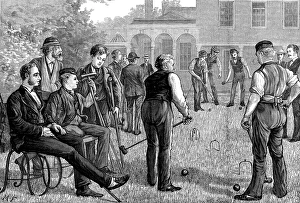 Disability Prints: Croquet at the Convalescent Home of St