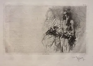 Croquis. Creator: Mariano Fortuny y Carbo (Spanish, 1838-1874)