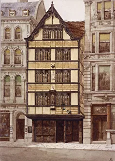 Bishopsgate Prints: Crosby Hall, Bishopgate, London, 1860. Artist: JL Stewart