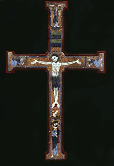 Limoges Prints: Cross, 1175-1199. Artist: Anonymous master