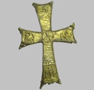 Cross, 12th-13th century. Artist: Ancient Russian Art