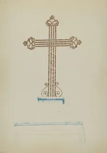 Price Ray Prints: Cross, 1935/1942. Creator: Ray Price