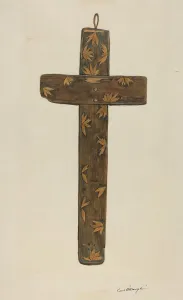 Cross, c. 1939. Creator: Carl O Bergh