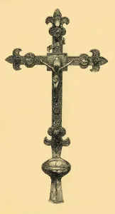 Sullivan Prints: Cross, mid 14th century?, (1881). Creator: M Sullivan