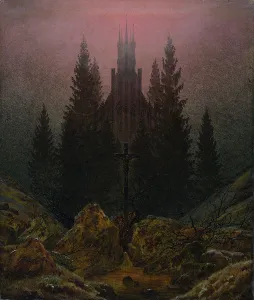 The Cross in the Mountains, ca 1812. Artist: Friedrich, Caspar David (1774-1840) The Cross in the Mountains, ca 1812. Artist: Friedrich, Caspar David (1774-1840)