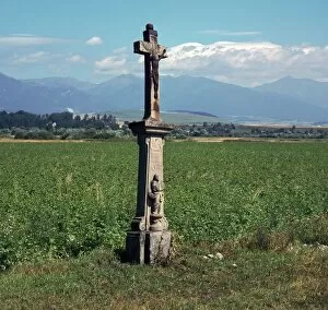 Cross at Paludza in the Czech Republic