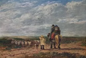 The Cross Road, 1850. Artist: David Cox the elder