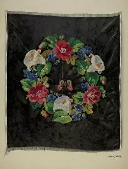 Embroidery Gallery: Cross Stitch, c. 1938. Creator: Elmer Weise