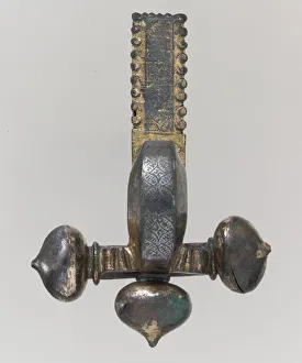 Crossbow Gallery: Crossbow Brooch, Late Roman or Byzantine, second half A.D. 4th century. Creator: Unknown