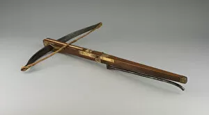 Crossbow Gallery: Crossbow, Europe, 1530 / 60. Creator: Unknown